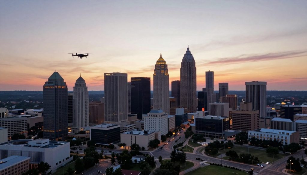 Aerial drone footage of Charlotte NC skyline for video production|Professional videographer with drone equipment for video production in Charlotte NC|Commercial video production with drone footage in Charlotte NC|Corporate video production with aerial footage in Charlotte NC|Event videography with drone coverage in Charlotte NC|Social media content creation with drone footage in Charlotte NC|Training video production with drone elements in Charlotte NC|Real estate video production with drone coverage in Charlotte NC|FAA-licensed drone pilot capturing aerial footage for video production in Charlotte NC|Video production process with drone integration for Charlotte NC projects|Professional video production team with drone equipment in Charlotte NC
