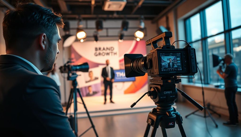 commercial video production services|A dynamic business workspace