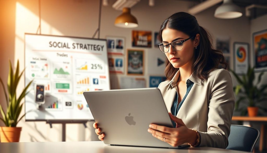 social media strategy services|A modern