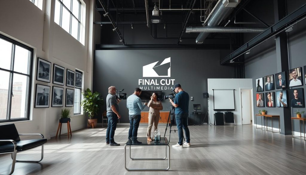 youtube video production service charlotte nc|A vibrant corporate video production studio in Charlotte